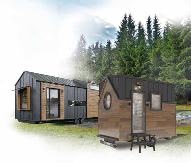 Tekerlekli iki tiny house